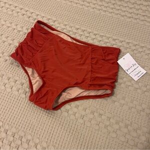 high waist swim bottoms